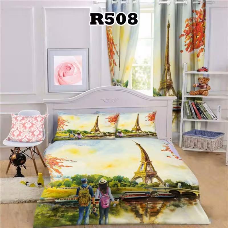 روتختی سه بعدی طرح طبیعت پاریس