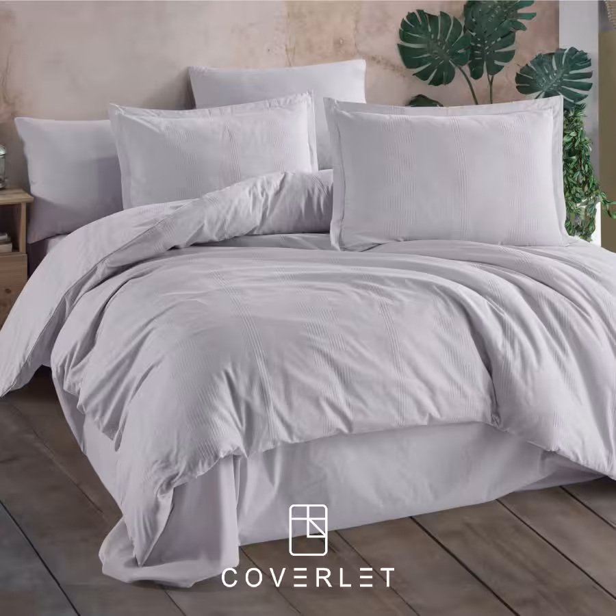 روتختی طوسی روشن طرح برجسته کاوری مدل Unita