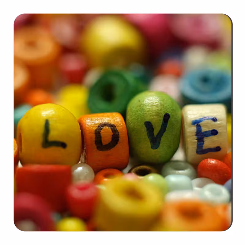 مگنت طرح LOVE کد NIM127