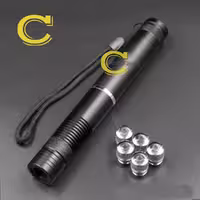 لیزر پوینتر حرارتی نور آبی 450 نانومتر B008 - کمپ آراس