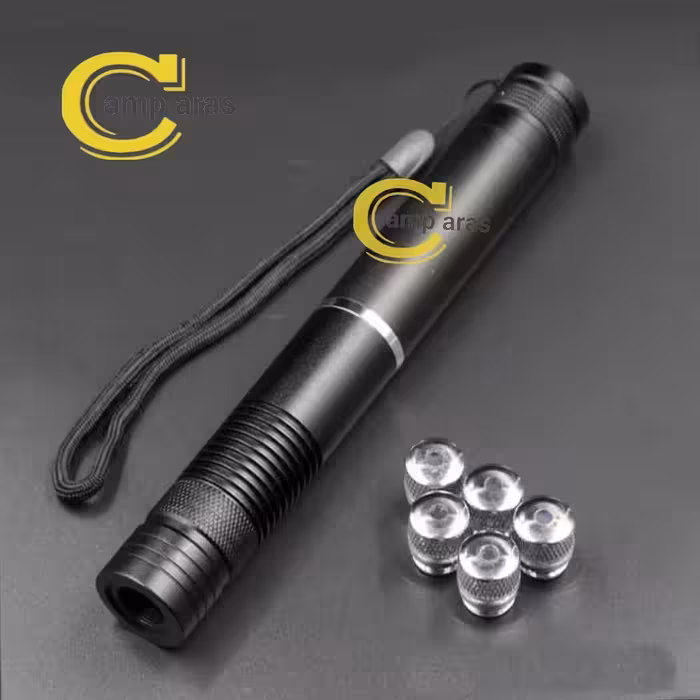 لیزر پوینتر حرارتی نور آبی 450 نانومتر B008 - کمپ آراس