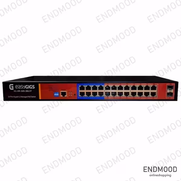 سوییچ 24 پورت ایزی‌گیگز EG-SW-2451-28GCP