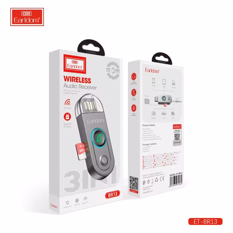 دانگل بلوتوث USB ارلدام مدل BR13