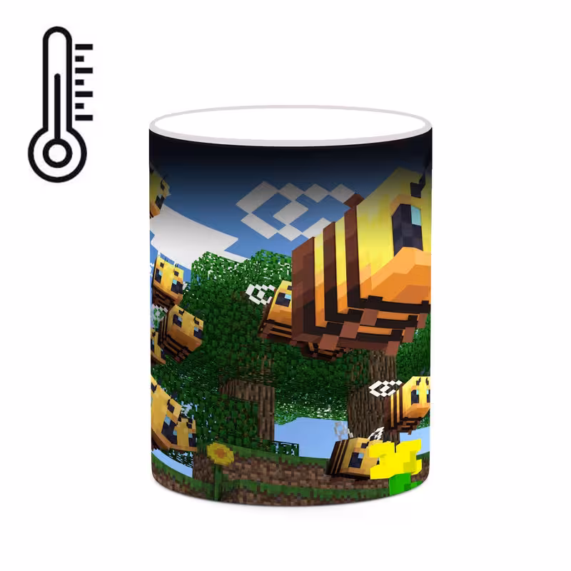 ماگ حرارتی چیتوکالا طرح ماینکرافت minecraft مدل mgh41353