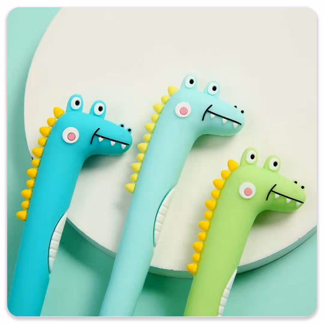 رواننویس سیلیکونی طرح دایناسور