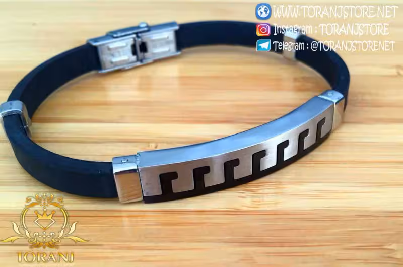 دستبند چرمی با تخفیف 50 درصدی