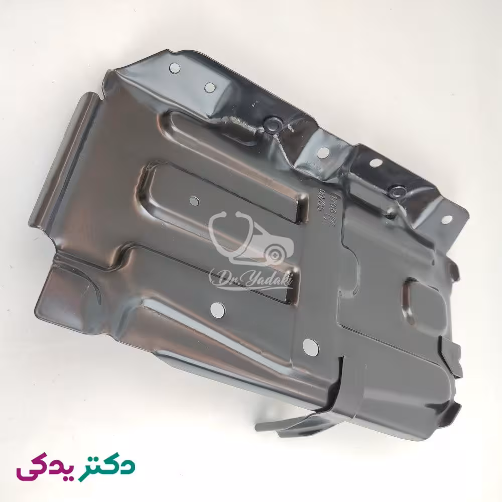 قطعه سینی زیر باتری پژو 405 رنگ شده شرکتی ایساکو اصل 1330701299