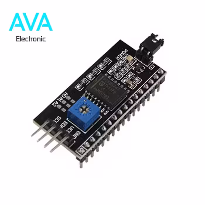 ماژول درایور LCD کاراکتری از طریق پروتکل I2C