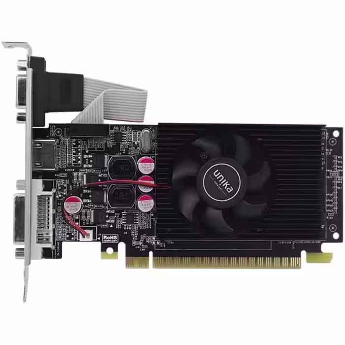 کارت گرافیک یونیکا 2 گیگ مدل Unika GT610 2GB DDR3 (آکبند)