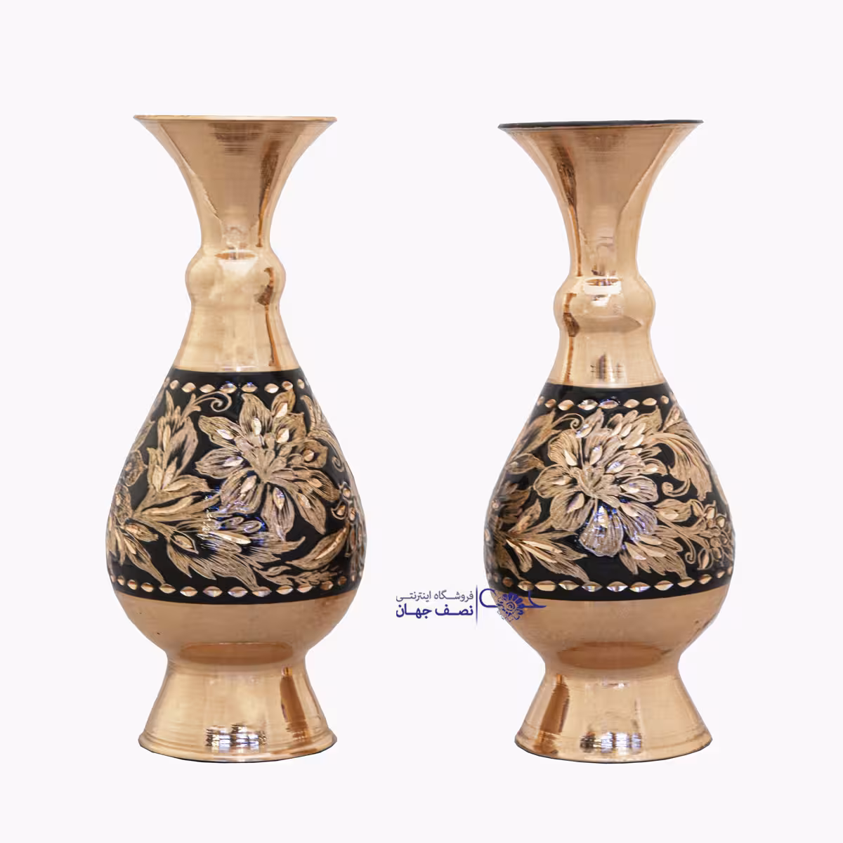 جفت گلدان الماس تراش کدhg145