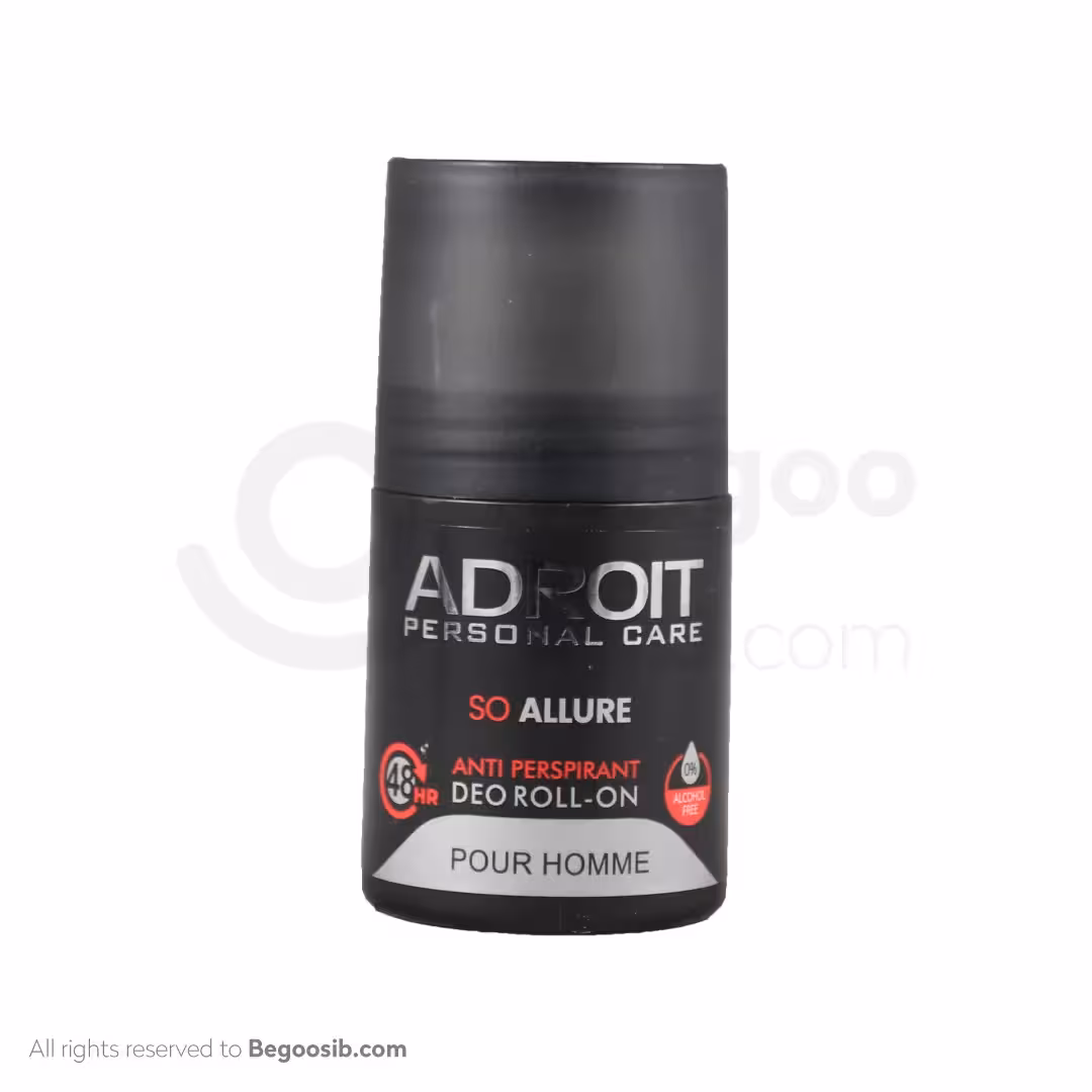 رول ضد تعریق و خوشبوکننده بدن so allure مردانه 48ساعته ادرویت65میلی لیتری
