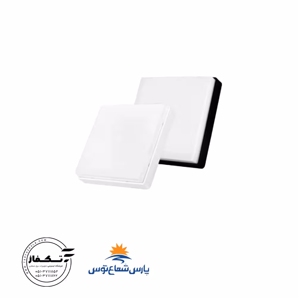 پنل روکار آوش 32 وات مربع رنگ آفتابی پارس شعاع توس