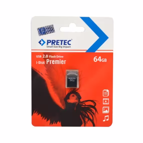فلش مموری پرتک 64 گیگابایت مدل PRETEC USB2