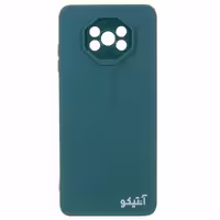 قاب ژله ای Porsche Design محافظ لنزدار مناسب برای Xiaomi Poco X3-سبز