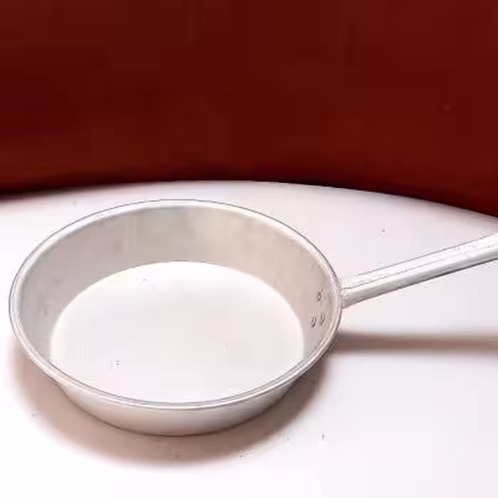 تابه روحی تک دسته ورق ضخیم دهانه 25 سانت