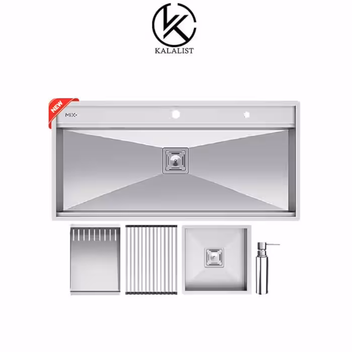 سینک ظرفشویی میکس پلاس مدل D90