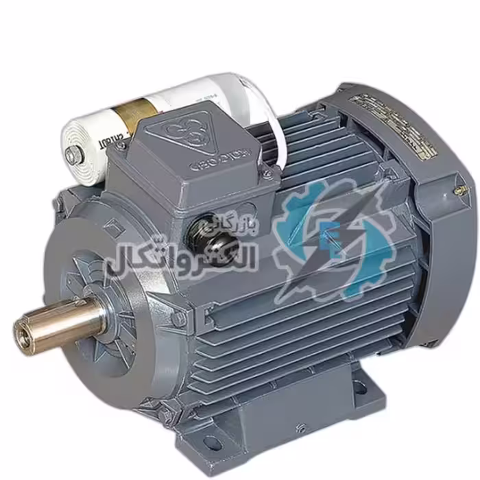 الکتروموتور تک فاز رله ای آلومینیومی 3000دور موتوژن CR 80-2A 0.75kw