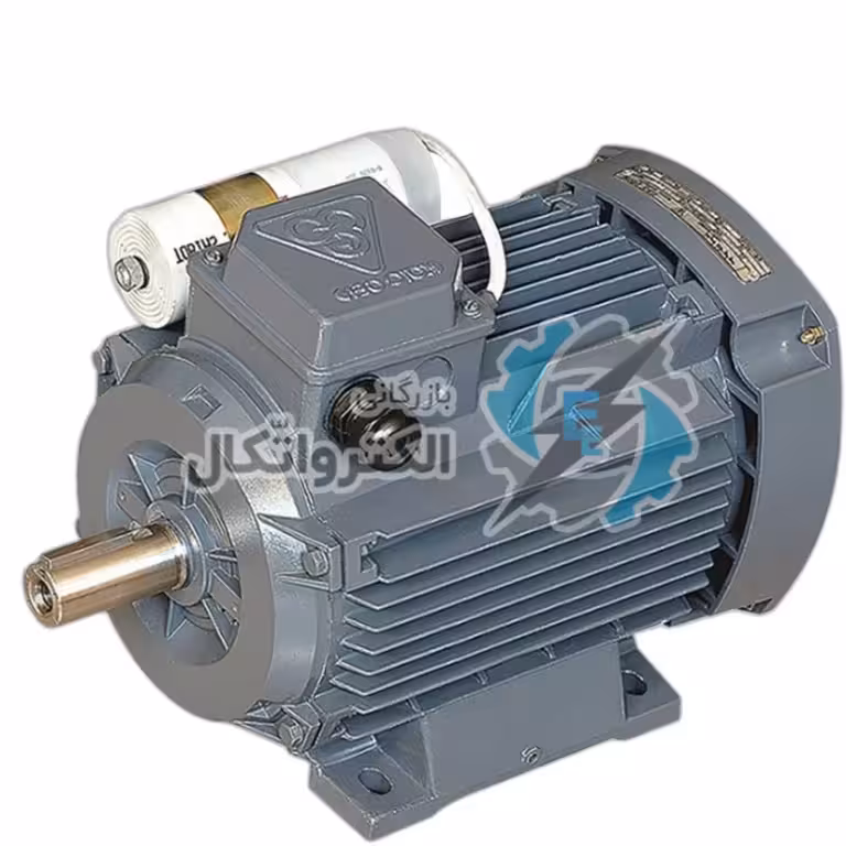 الکتروموتور تک فاز رله ای آلومینیومی 3000دور موتوژن CR 80-2A 0.75kw