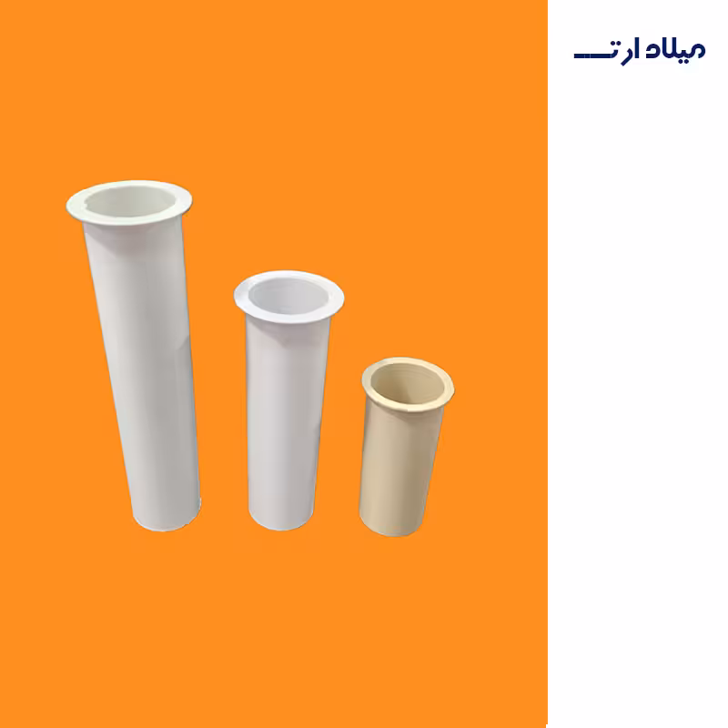 قالب پلاستیکی گرد قطر 4 ارتفاع 10-15-20 سانت