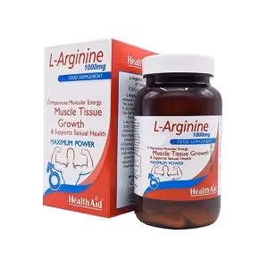 قرص ال آرژنین 1000 میلی گرم هلث اید 60 عددی