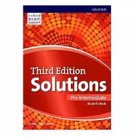 کتاب Solutions 3rd Edition Pre-Intermediate students Book اثر Tim Falla انتشارات Oxford University Press