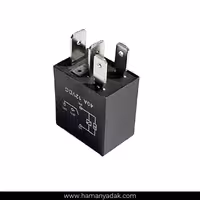 میکرو رله 4 فیش مشکی 40 آمپر برند BIG