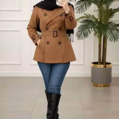 مانتو اسپرت زنانه تی سی مدل نارنج