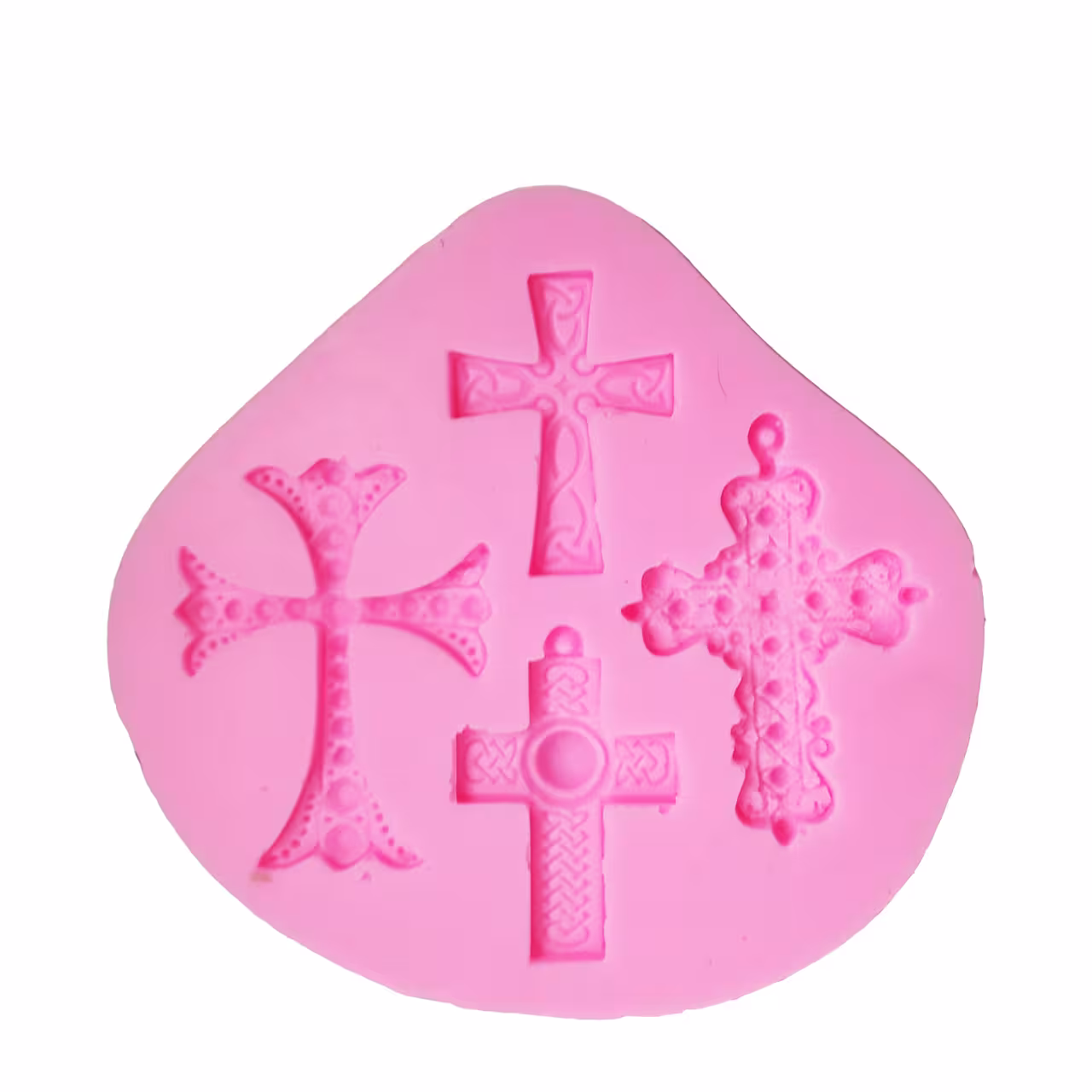 قالب مولد فوندانت سیلیکونی طرح صلیب کد G40
