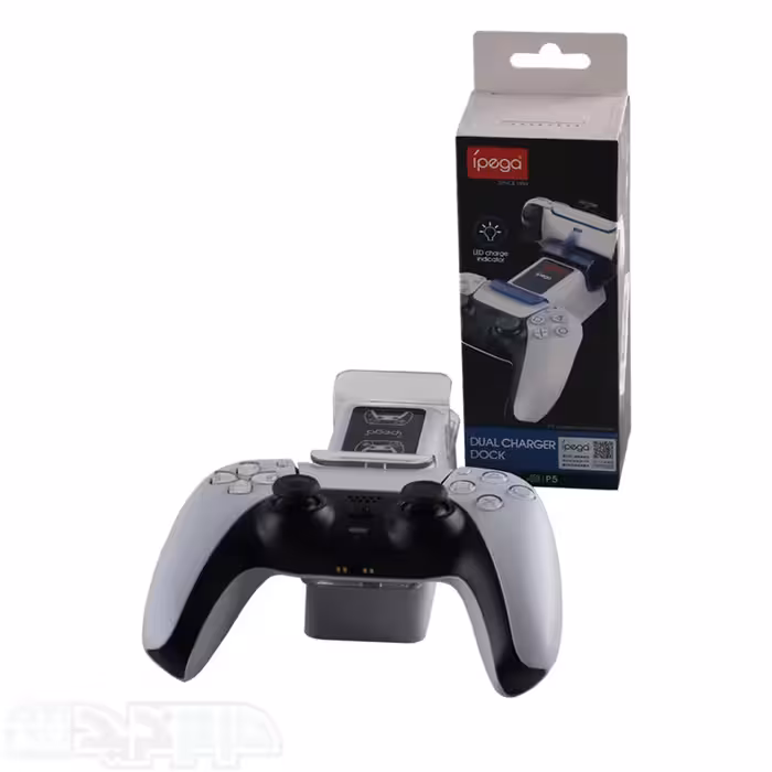 پایه شارژ دسته پلی استیشن 5 برند iPega مدل 5003