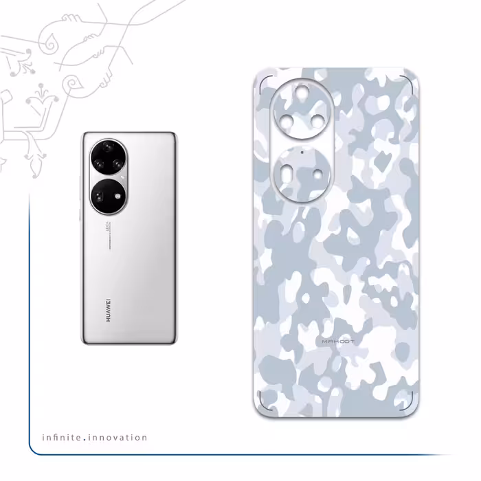 برچسب پوششی ماهوت مدل Army-Snow مناسب برای گوشی موبایل هوآوی P50 Pro