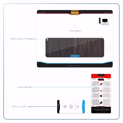 برچسب پوششی ماهوت مدل Burned Wood مناسب برای تبلت اپل iPad Pro 11 2018 A1934