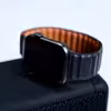 بند گرین مدل Leather Magnets مناسب برای اپل واچ 42/44/45/49 میلی متری