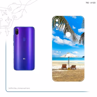 برچسب پوششی ماهوت مدل Beach مناسب برای گوشی موبایل شیائومی Mi Play