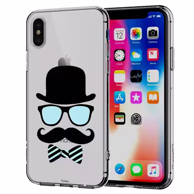 کاور طرح The Man مناسب برای گوشی موبایل اپل iPhone X / XS 