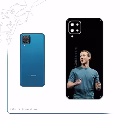 برچسب پوششی ماهوت مدل Mark-Zuckerberg مناسب برای گوشی موبایل سامسونگ Galaxy A12 Nacho