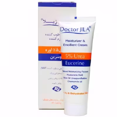 کرم مرطوب کننده دکتر ژیلا مدل  اوره  وزن 75 گرم