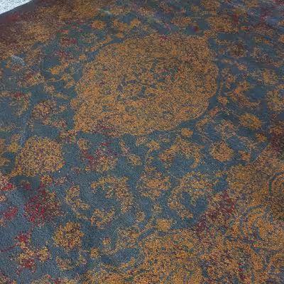 فرش ماشینی ساوین طرح 8012 زمینه دودی