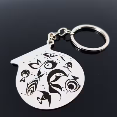 جاکلیدی گيلواره زراوشان مدل تنگ ماهی کد A42