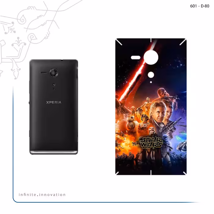 برچسب پوششی ماهوت مدل Star Wars مناسب برای گوشی موبایل سونی Xperia SP