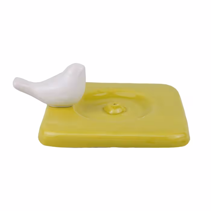 جاعودی سرامیکی طرح پرنده مدل مربع