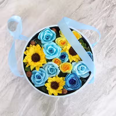 باکس گل مصنوعی مدل بهار