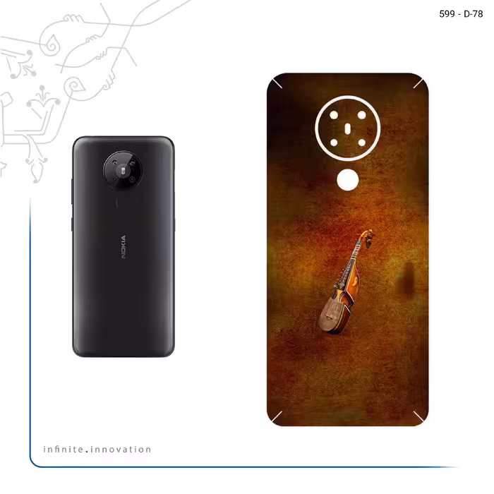 برچسب پوششی ماهوت مدل Rabab مناسب برای گوشی موبایل نوکیا 5.3