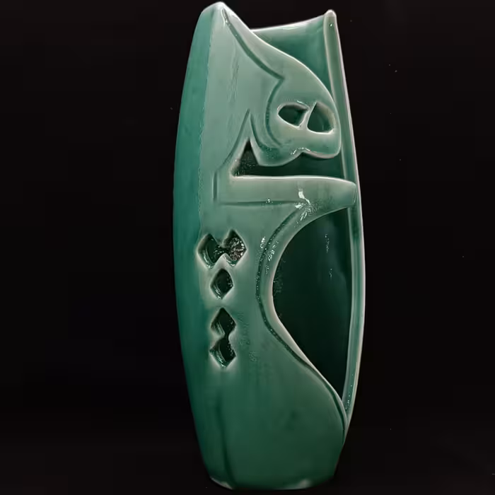 گلدان سرامیکی هیوا طرح هیچ کد 11049372