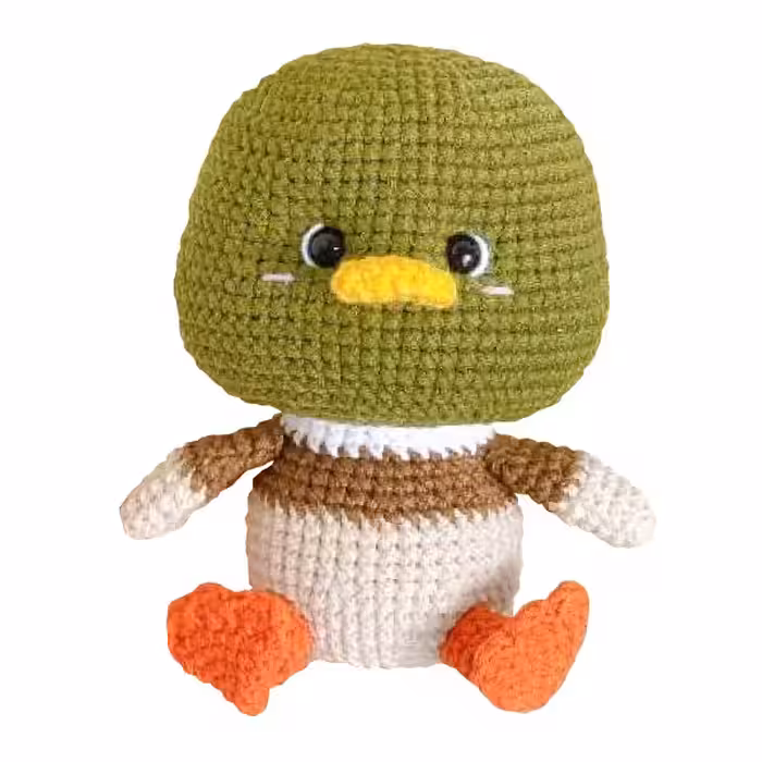 عروسک بافتنی مدل جوجه اردک کد 01