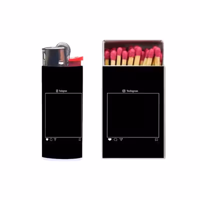 فندک مدل اینست کد 1437ا به همراه کبریت