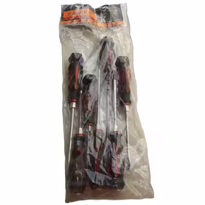 پیچ گوشتی ضربه خور کانیک مدل  tm بسته 7 عددی