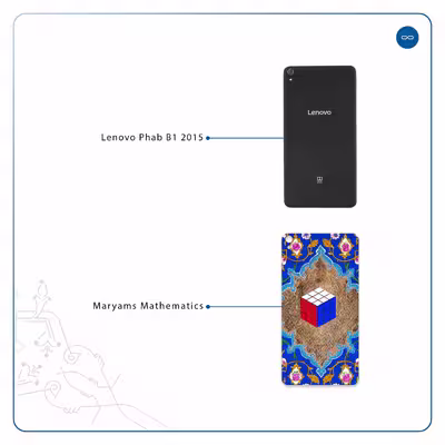 برچسب پوششی ماهوت مدل Maryams Mathematics مناسب برای تبلت لنوو Phab B1 2015