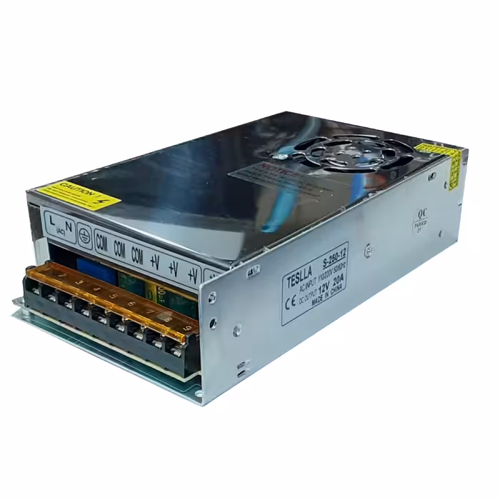 آداپتور 12 ولت 20 آمپر تسلا مدل S-250
