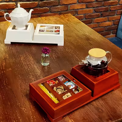 جعبه چای کیسه ای مدل جانان کد 1016