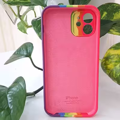کاور مدل سیلیکونی طرح آبرنگی مناسب برای گوشی موبایل اپل Iphone 11 